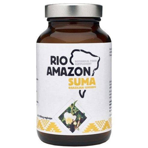 Rio Amazon Suma Brazilian Ginseng 500mg Регулиране на хормоните 60caps