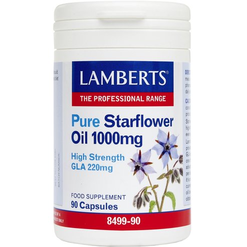 Lamberts Pure Starflower Oil 1000mg, 90caps