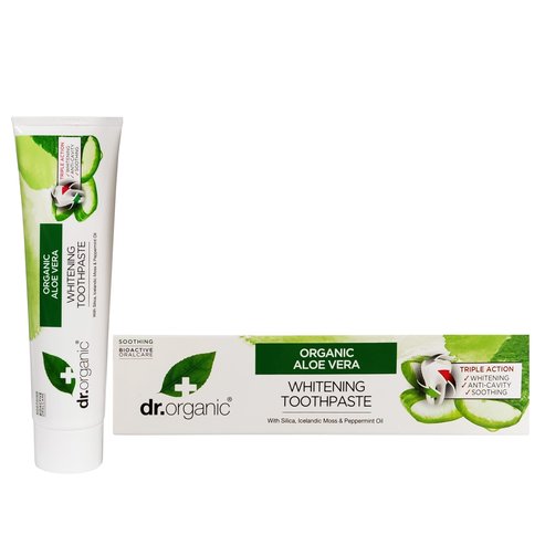 Dr Organic Aloe Vera Whitening Toothpaste 100ml