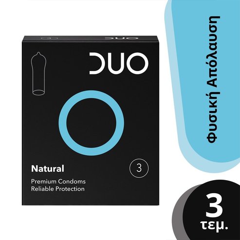 Duo Natural Premium Condoms 3 бр
