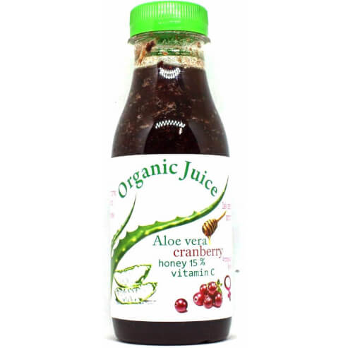 Erythro Forte Organic Juice Aloe Vera Сок Aloe Vera & Cranberry 500gr