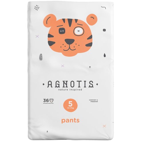 Agnotis Nature Ispired Pants No5 (13-17kg) Бебешки панталони за пелени 36 бр