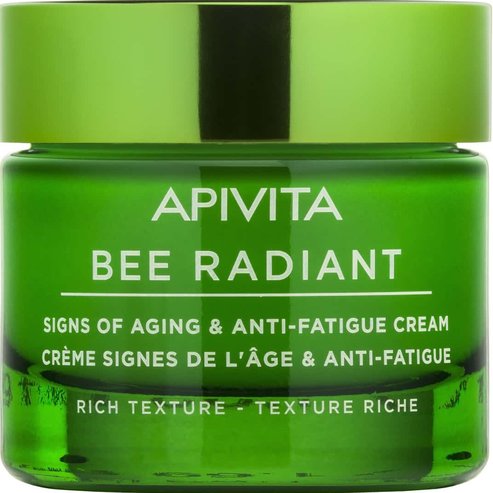 Apivita Bee Radiant Rich Texture Anti-Fatigue Cream 50ml