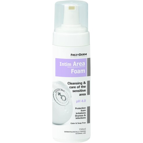 Frezyderm Intim Area Mild Foam pH4  Мека пяна за ефективно ежедневно почистване на чувствителна зона по време на репродуктивната
