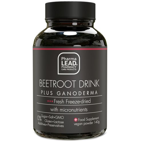 Pharmalead Black Range Beetroot Drink Plus Ganoderma Vegan Powder 140g