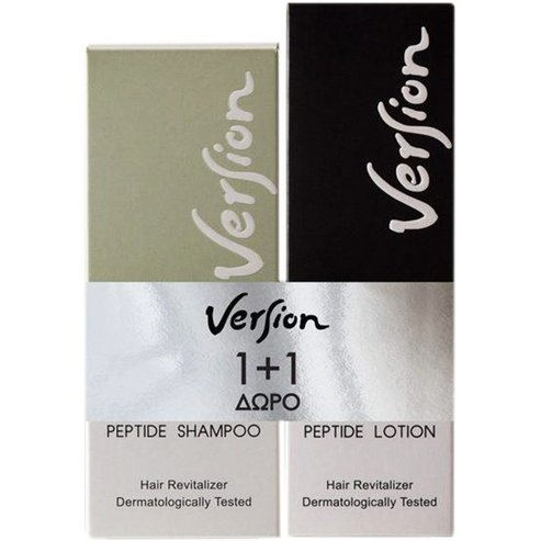 Version PROMO PACK Peptide Shampoo Hair Revitalizer 200ml & Peptide Lotion Hair Revitalizer 50ml