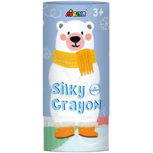 Avenir Silky Crayons Код 60404, 1 бр - Polar Bear