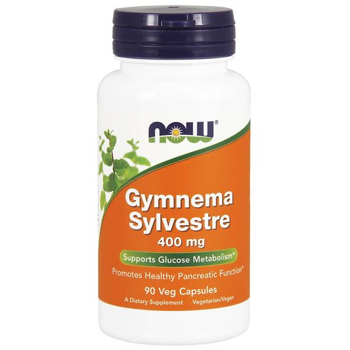 Now Foods Gymnema Sylvestre 400mg Хранителна добавка, която подпомага здравословния метаболизъм на глюкозата 90veg.caps