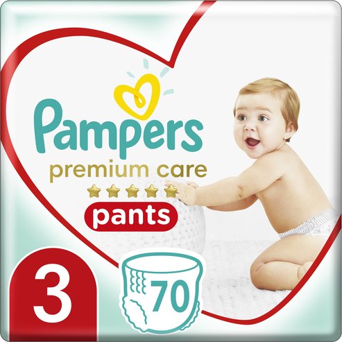 Pampers Premium Care Pants Mega Pack No3 (6-11kg) 70 памперса