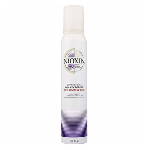 Nioxin 3D Intensive Density Defend Укрепваща пяна за боядисана коса 200ml