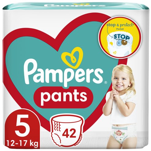 Pampers Pants Maxi Pack Не.5 (12-17kg) 42 памперси