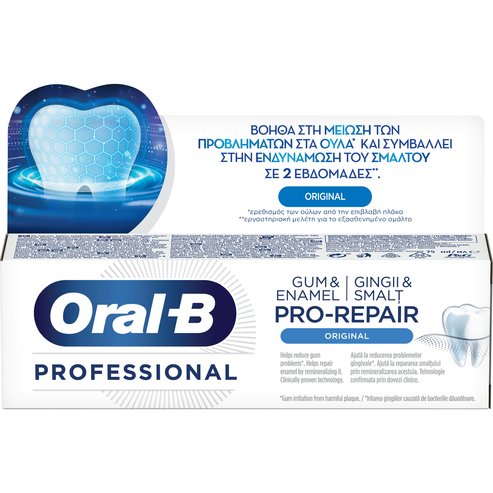 Oral-B Professional Gum & Enamel Pro-Repair Original Паста за зъби за чувствителни венци и реконструкция на емайл 75ml
