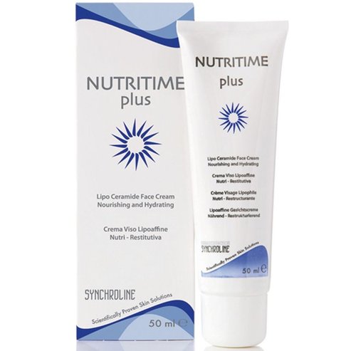 Synchroline Nutritime Plus Face Cream Овлажняващ - Подхранващ крем за лице и шия за суха и много суха кожа 50ml