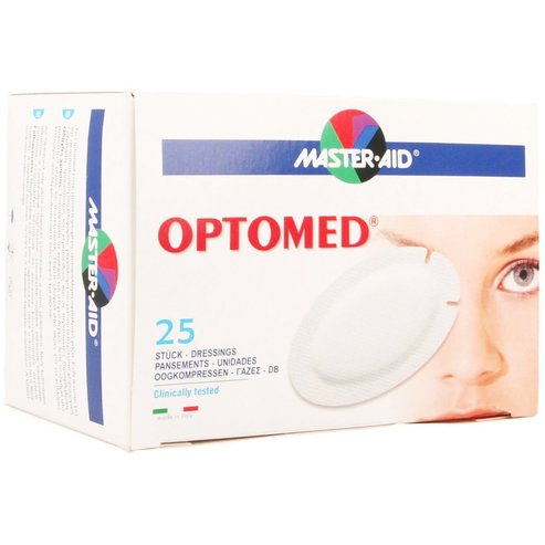 Master Aid Optomed Sterile Eye Dressing Super 96x66mm 25 бр
