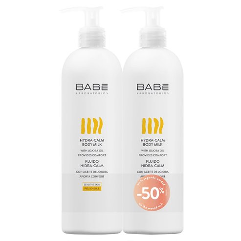 Babe PROMO PACK Body Hydra-Calm Body Milk 2x500ml -50% във 2-ри продукт