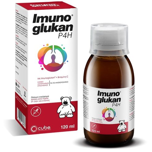 Imunoglukan P4H Oral Suspension with IMG & Vitamin C 120ml