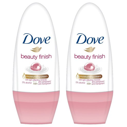 Dove PROMO PACK Beauty Finish 48h Anti-Perspirant Roll on Deo 2x50ml 1+1 Подарък