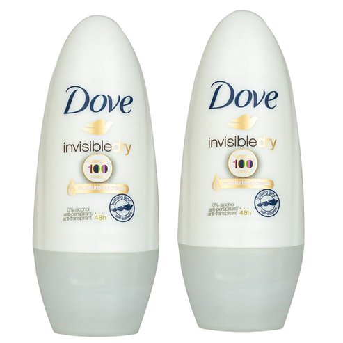 Dove PROMO PACK Дезодорант Roll on Invisible 2 x 50ml