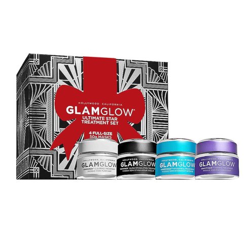 Glamglow Ultimate Star Treatment Set Supermud Mask 50gr & Gravitymud Mask 50gr & Youthmud Mask 50gr & Thirstymud Mask 50gr