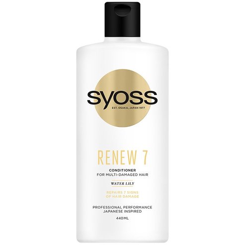 Syoss Renew 7 Conditioner Крем за коса за силно разстроена коса 440 ml