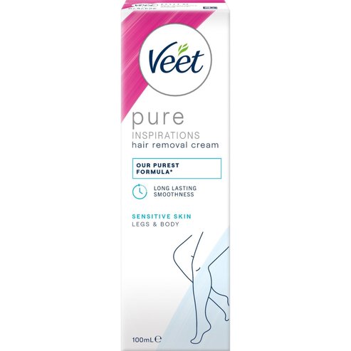Veet Inspirations Hair Removal Cream for Sensitive Legs & Body 100ml