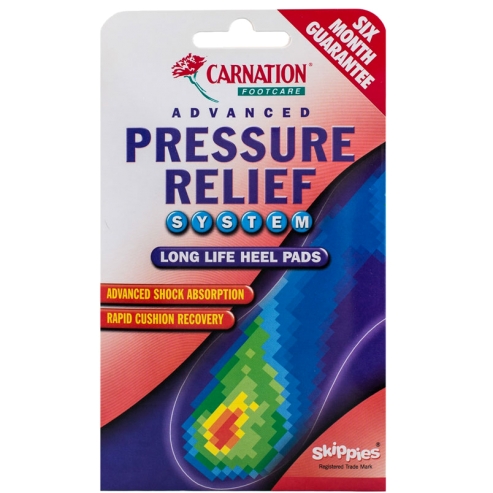 Carnation Advanced Pressure Relief Heel Pads One Size 1 чифт (2 бр.)