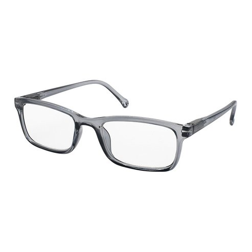 Eyelead Унисекс очила за четене Цвят прозрачно сиво, с костна рамка E181