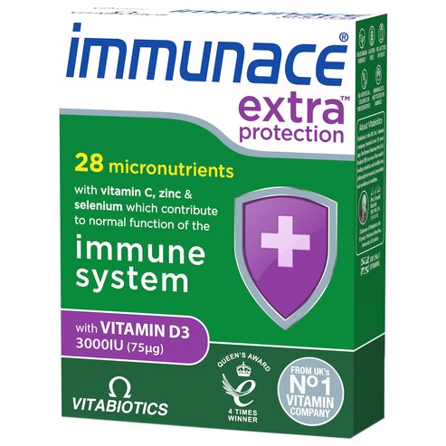 Vitabiotics Immunace Extra Protection 30tabs