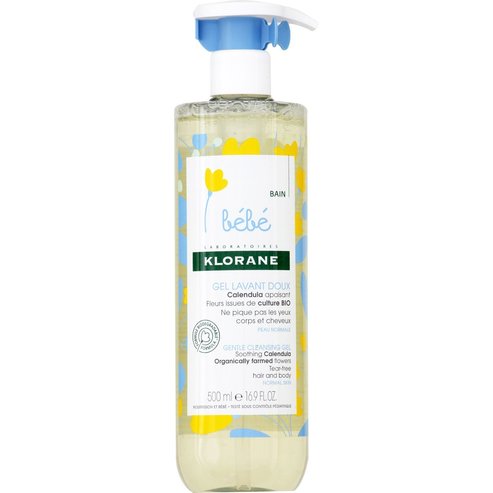 Klorane Bebe Gel Lavant Doux Calendula Bebeshki Nezhen Pochistvash Gel Za Tyalo Kosa S Organichen Neven 500ml Aptekapromahon Com