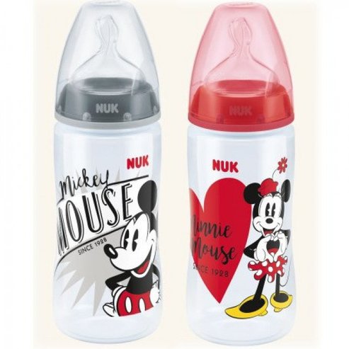 NUK First Choice Disney Mickey полипропиленови бутилки (PP) 300ml
