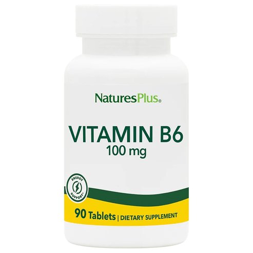 Natures Plus Vitamin B-6 100mg Пиридоксин 90tabs
