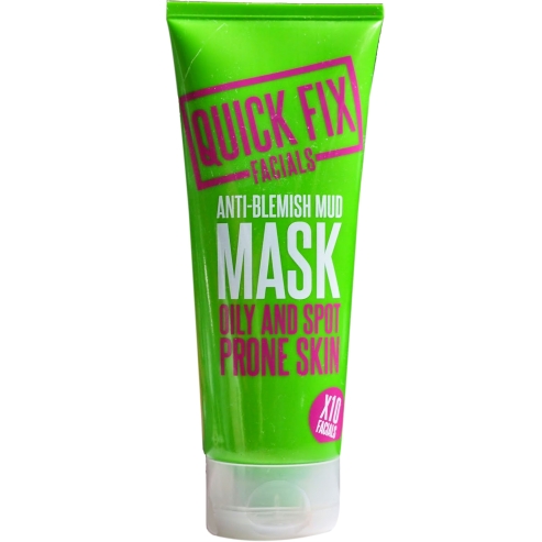 Quick Fix Facials Anti-Blemish Mud Mask Маска за лице за мазна с блокирани пори на кожата 100ml