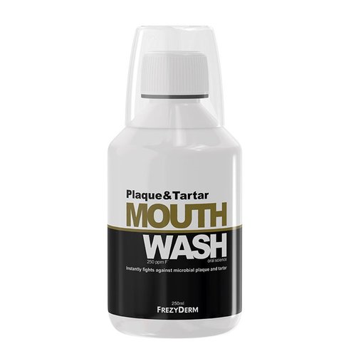 Frezyderm Plaque & Tartar Mouthwash флуорид -Вода за уста за всекидневна грижа  250ml
