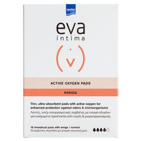 Eva Intima Period Active Oxygen Pads 18 бр