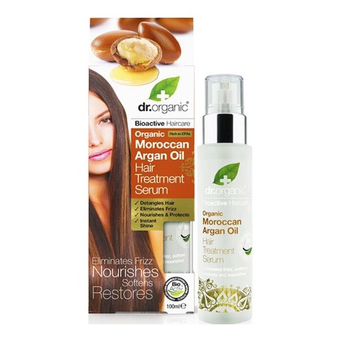 Dr Organic Moroccan Argan Oil Hair Treatment Serum 30ml