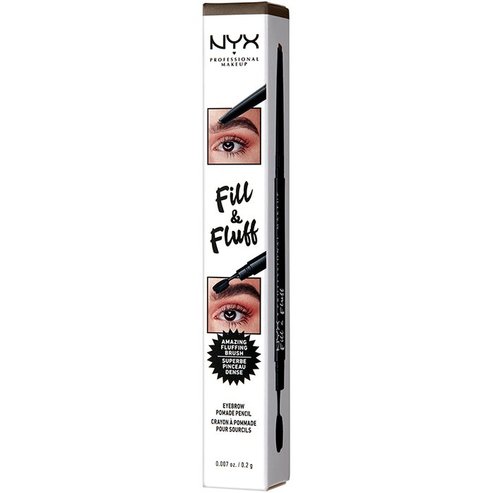 NYX Professional Makeup Fill & Fluff Eyebrow Pomade Pencil 0,2gr 1 бр - Ash Brown
