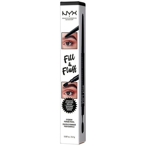 Nyx Fill & Fluff Eyebrow Pomade Pencil 0,2gr 1 парче - Black