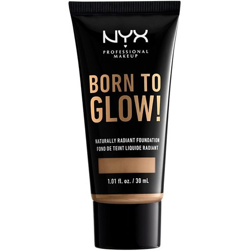 NYX Professional Makeup Born To Glow Naturally Radiant Foundation 30ml - 15 Caramel