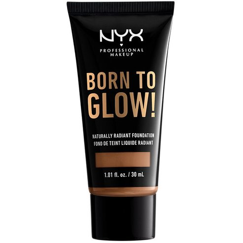 NYX Professional Makeup Born To Glow Naturally Radiant Foundation 30ml - 16 Mahogany
