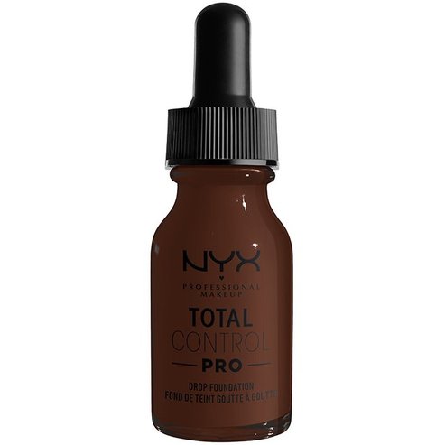NYX Professional Makeup Total Control Pro Drop Foundation 13ml - Deep Ebony