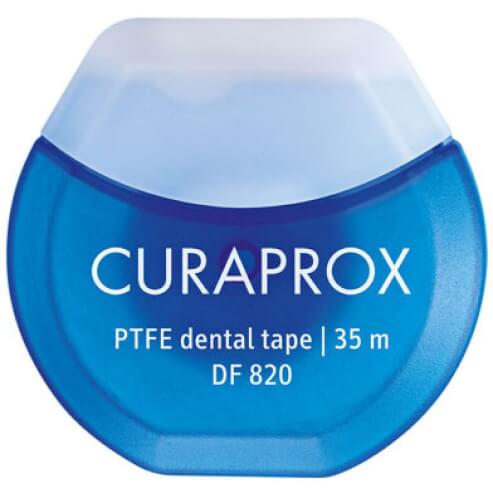 Curaprox DF 820 PTFE Dental Tape Зъбна лента 35 метра