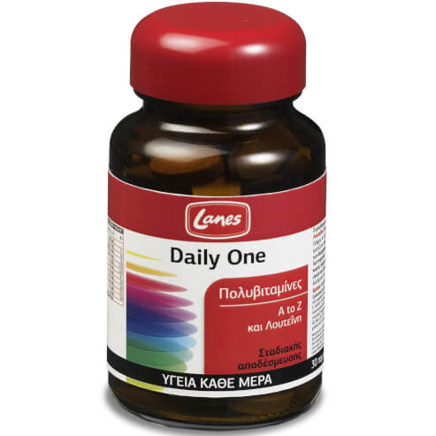 Lanes Daily OneМултивитамини с  комбинация от витамини и минерали 30 капсули