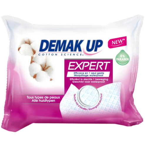 Demak Up Expert Мокри кърпички за почистване на грим 23 броя
