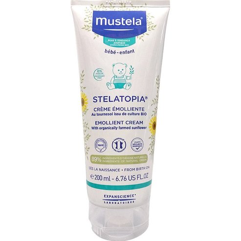 Mustela Stelatopia Emollient Cream Крем за бебета срещу сърбеж 200ml