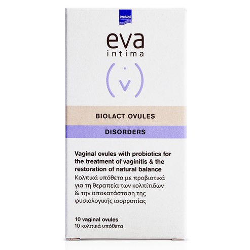 Intermed Eva Biolact Ovules Пробиотични свещички
