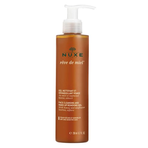 Nuxe Reve De Miel Gel Nettoyant et Demaquillant - Нежен почистващ гел за лице200ml