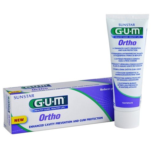 Gum Ortho Toothpaste 3080 Паста за зъби за защита на венците и профилактика на кариес 75ml