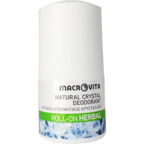 Macrovita Natural Crystal Deodorant Roll-On Herbal 50ml