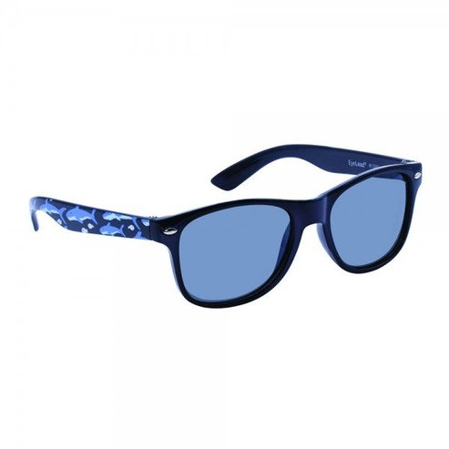 Eyelead Детски слънчеви очила с черна рамка и дизайни 5+ години K1061
