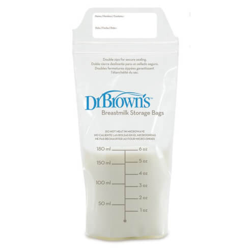 Dr. Brown’s 4005-GB   торбички за съхранение на кърма (25 бр.)